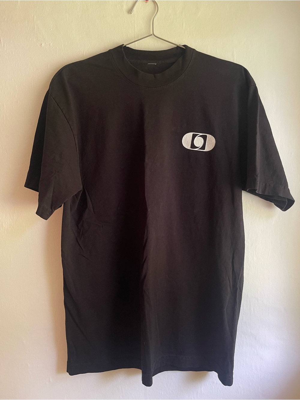 A24 Music Black Short-Sleeve Logo Tee - Size M